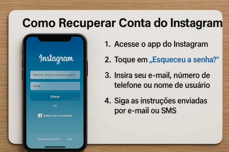 Como Recuperar Conta do Instagram: Guia Completo e Atualizado