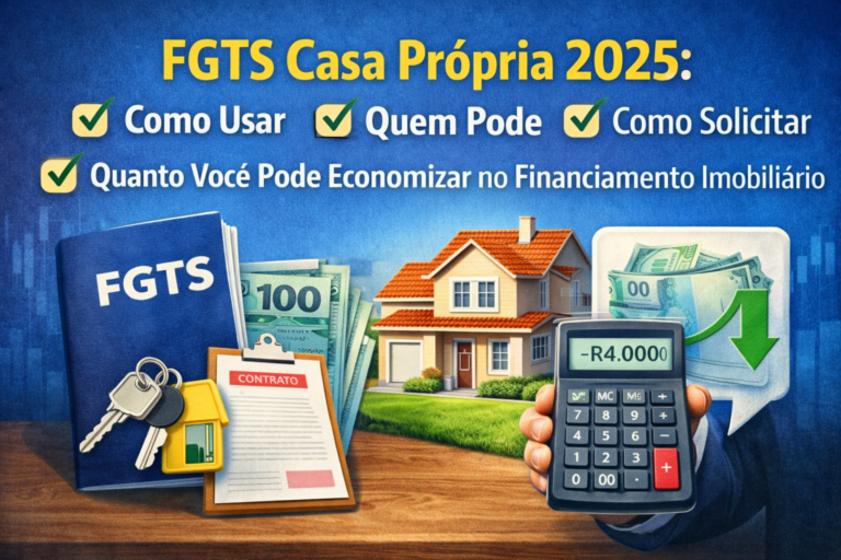 FGTS Casa Própria 2025: Como Usar, Quem Pode, Como Solicitar e Quanto Você Pode Economizar no Financiamento Imobiliário