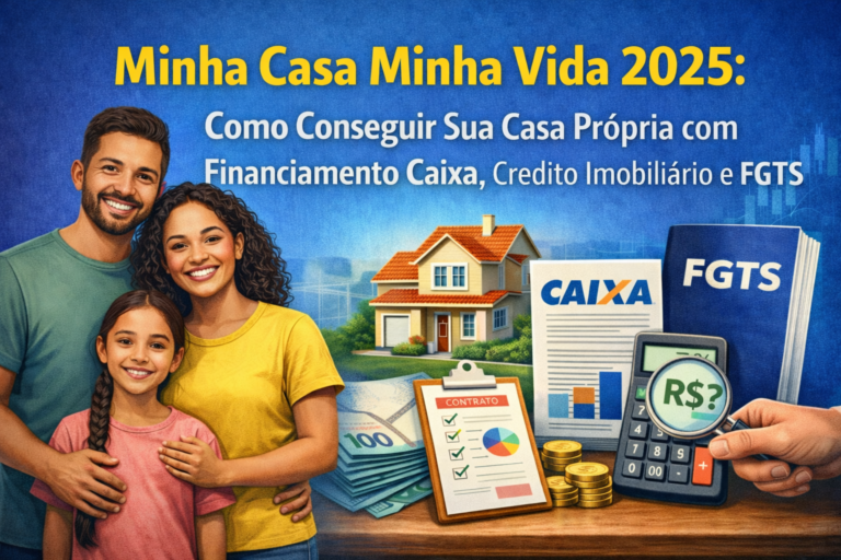 Minha Casa Minha Vida 2025: Como Conseguir Sua Casa Própria com Financiamento Caixa, Crédito Imobiliário e FGTS
