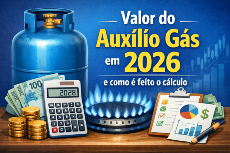 Valor do Auxílio Gás em 2026 e como é feito o cálculo