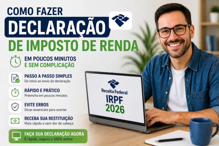 Como Fazer Declaração de Imposto de Renda em Poucos Minutos e Sem Complicação