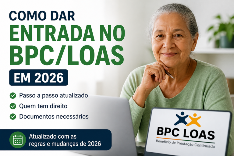 Como Dar Entrada no BPC/LOAS em 2026
